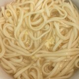 寒い日や病人食に 生姜風味の卵あんかけうどん